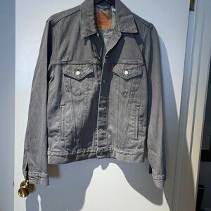 Grey Levis Trucker Jacket